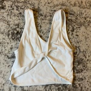 Nikibiki White Crop Top